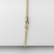 Серебряный шелковый плетеный шнурок  Milan телесного цвета со вставками с позолотой для крестика , 40, 0.98, шелк Milan