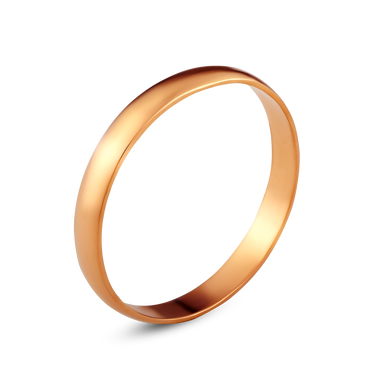 Золотое обручальное кольцо, 22.0, 1.75